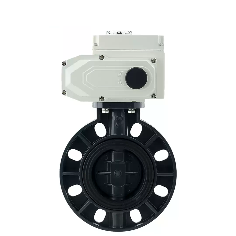 Electric UPVC Butterfly Valve
